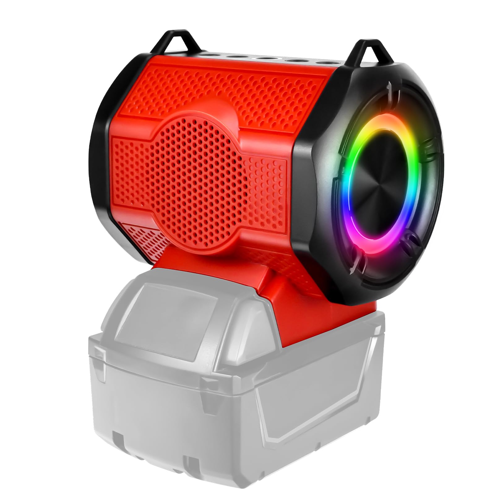 Bluetooth динамик Chengsuwei Milwaukee 18V-20V для улицы всепогодный с ремешком для легкой переноски, фото №1 Bluetooth динамик Chengsuwei Milwaukee 18V-20V для улицы всепогодный с ремешком для легкой переноски, фото №1