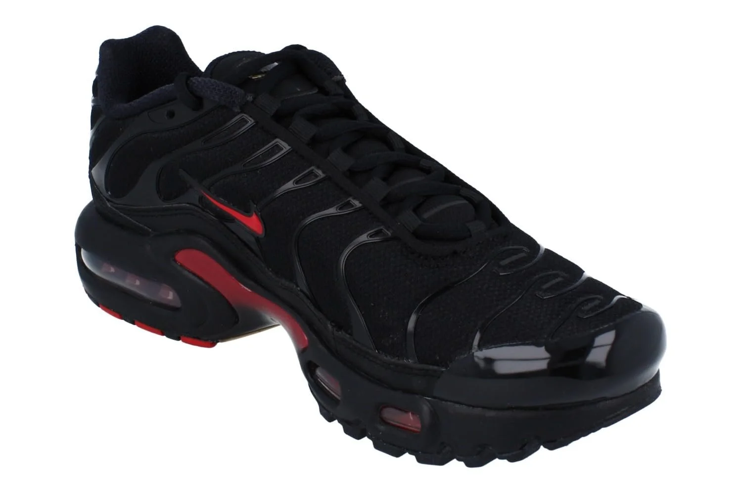 Кросівки Nike Air Max Plus Black University Red, фото №4