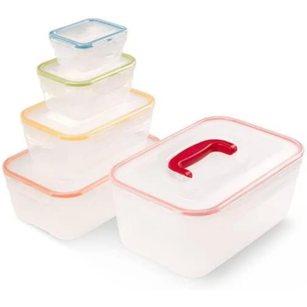 Набір контейнерів для зберігання продуктів Lock & Lock Airtight 5 шт., фото №1