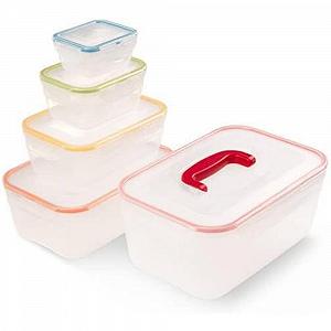 Набір контейнерів для зберігання продуктів Lock & Lock Airtight 5 шт. - Фото 1
