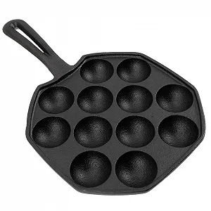 Форма для запікання равликів чавунна з рукавицею, пензликом та вилками - Фото 1