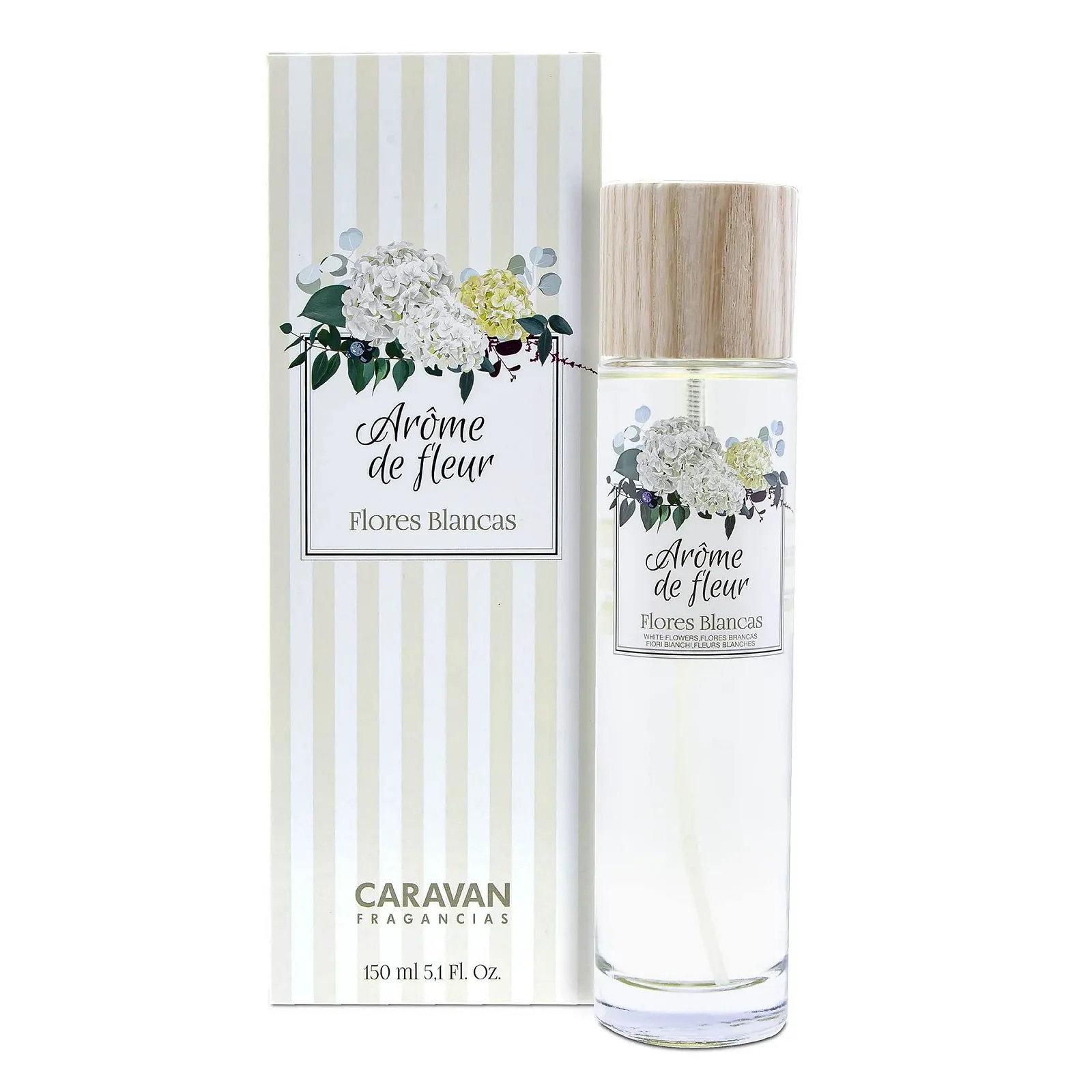 Парфумована вода Caravan Aroma Flower White 150 мл (3 x флакони), фото №4 Парфумована вода Caravan Aroma Flower White 150 мл (3 x флакони), фото №4