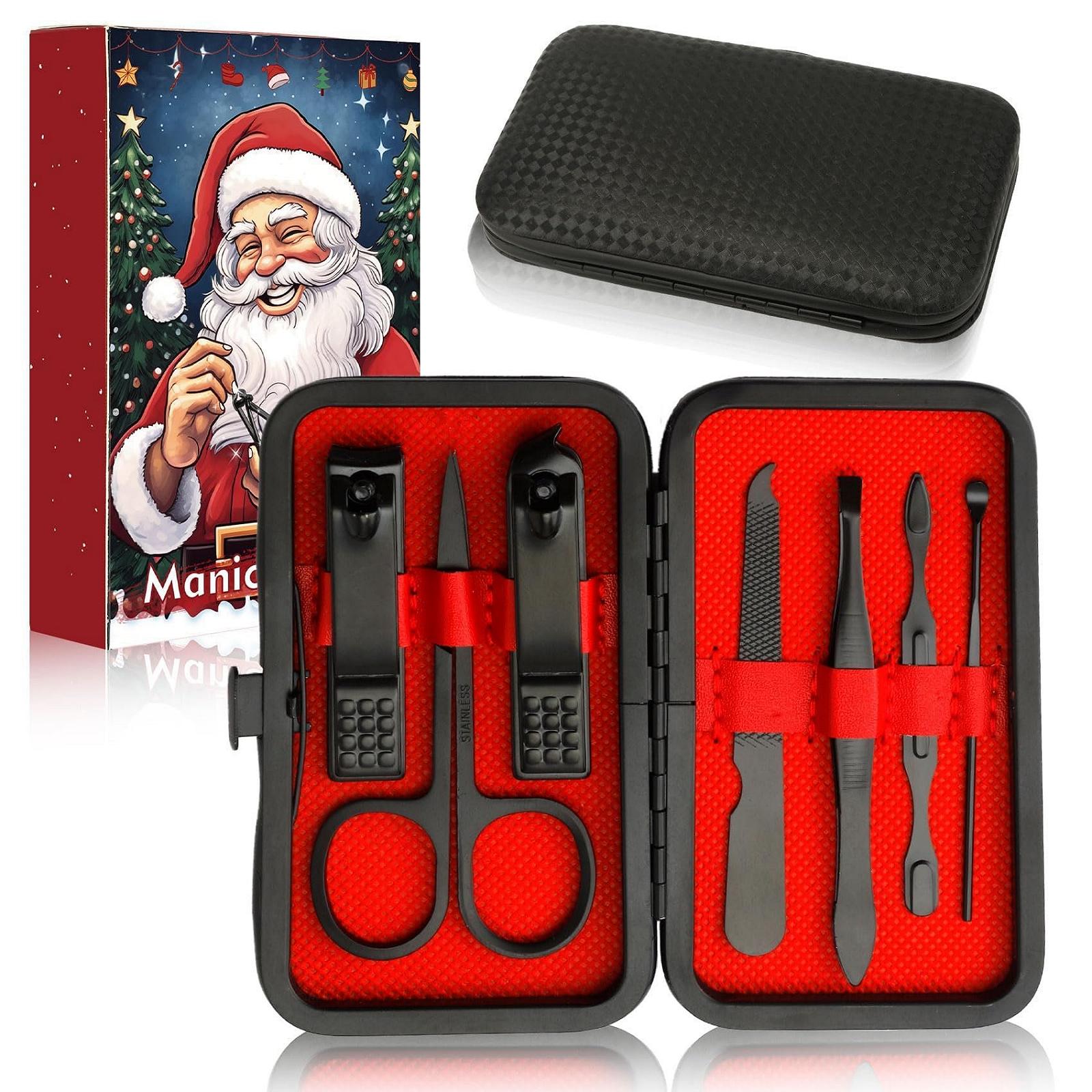 Набір для манікюру та педикюру, 7 шт., з нержавіючої сталі, фото №1 Набір для манікюру та педикюру, 7 шт., з нержавіючої сталі, фото №1