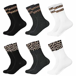 Шкарпетки Леопардовий принт 39-42, 6 пар - Фото 1