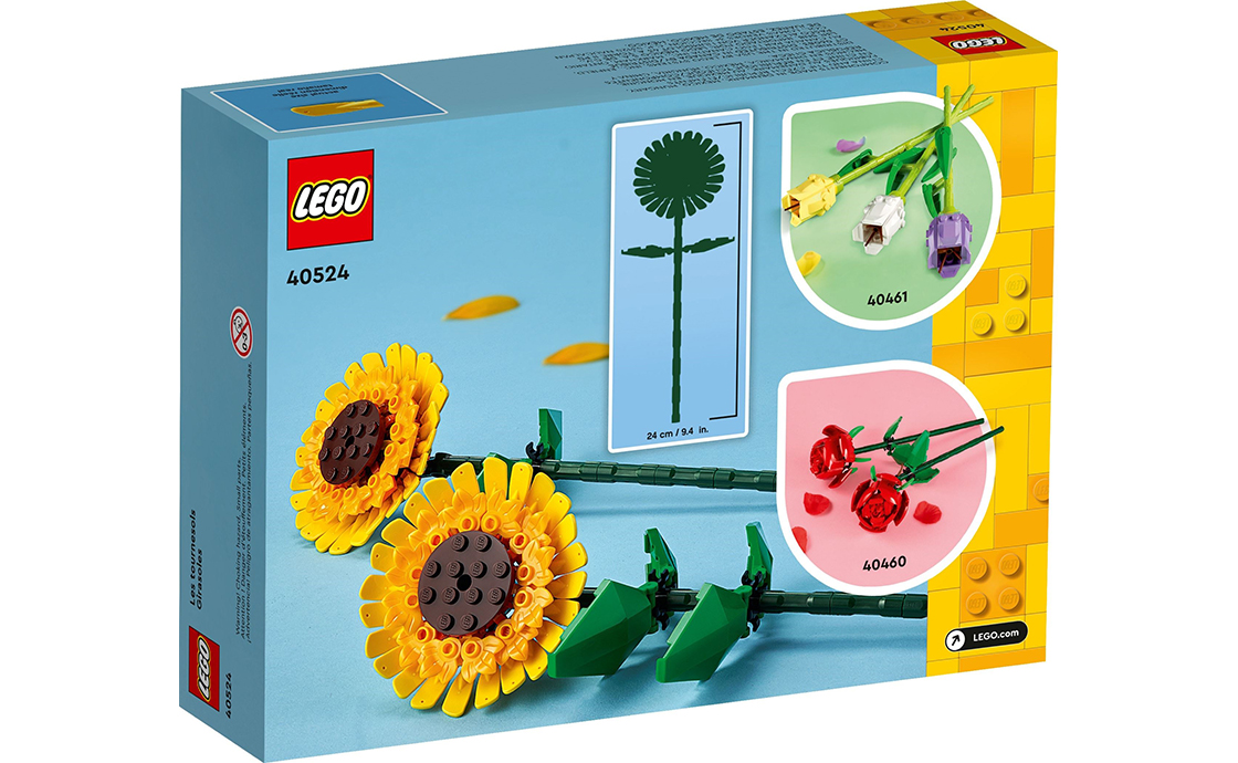 Детский конструктор LEGO Подсолнухи (40524), фото №2