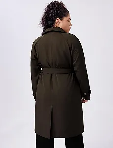 Тренч Orolay Женский Повседневный С лацканами Средней Длины Приталенный С поясом synthetic.ua - Фото 1