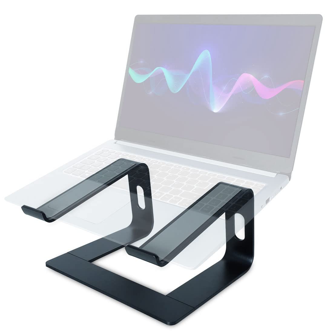 Подставка для ноутбука keepdrum RS102BK для ноутбуков 10-20 дюймов, Черный, фото №2