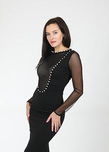 Платье Enna Levoni S Черный (ND-13298-Black) synthetic.ua - Фото 1