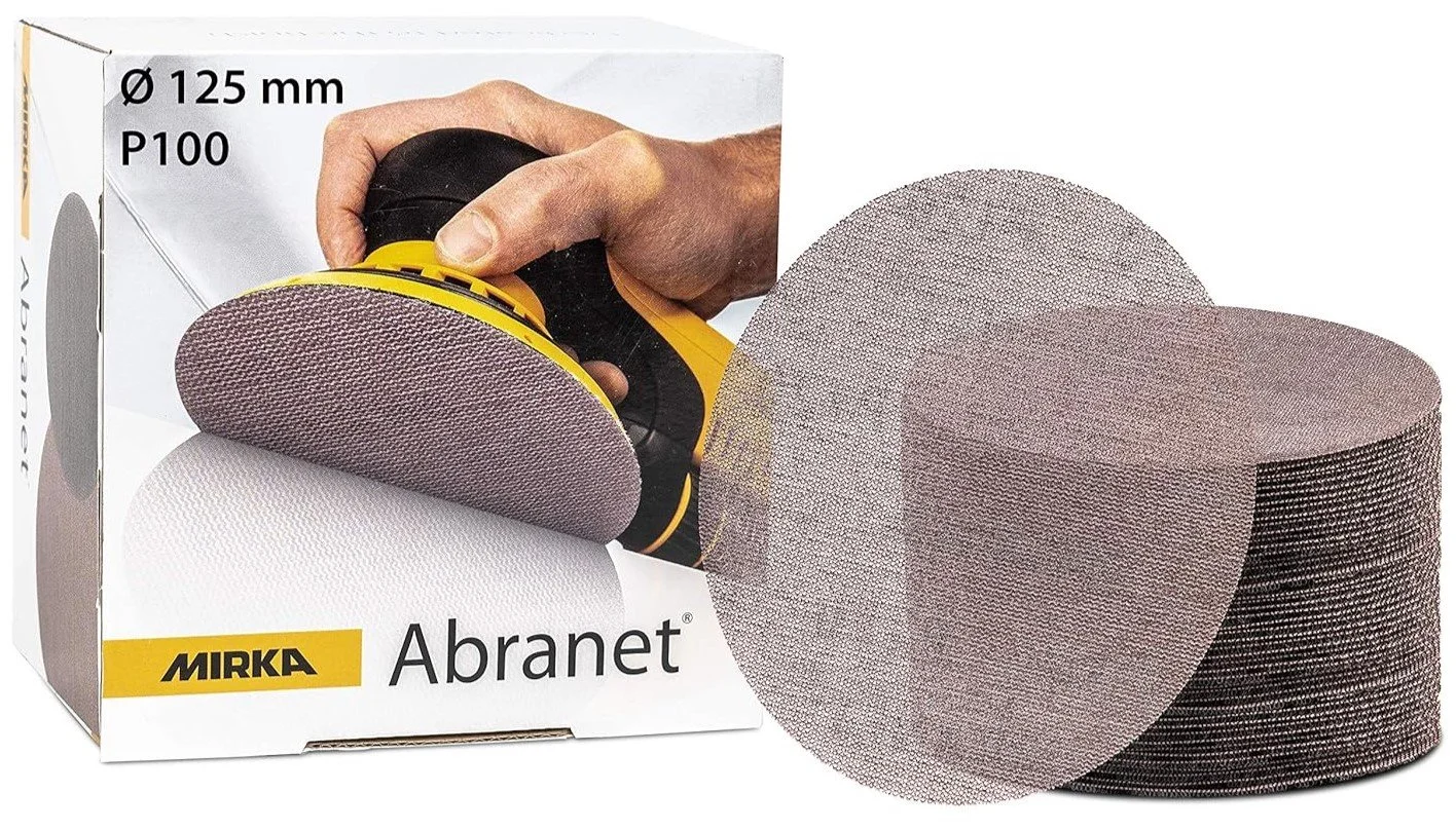 Шлифовальный круг MIRKA P100 (40 шт.) Серый, фото №1 Шлифовальный круг MIRKA P100 (40 шт.) Серый, фото №1