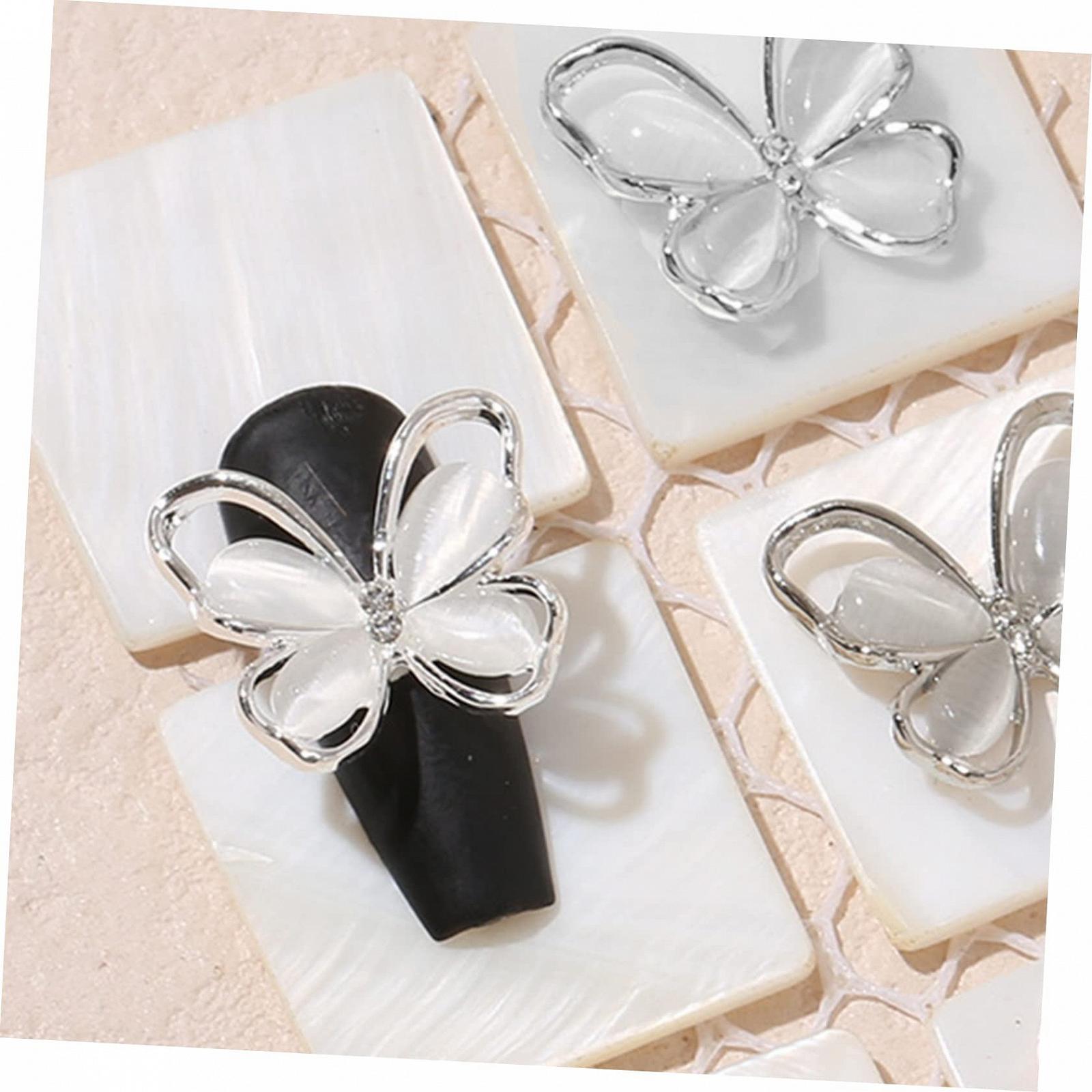 Украшения для ногтей Бабочки Beavorty 20 шт. для маникюра, фото №3