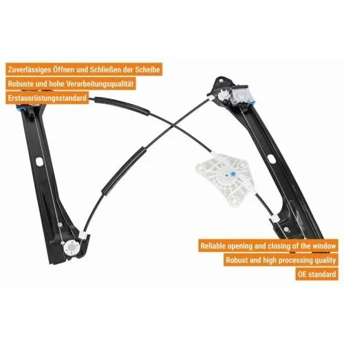 Склопідйомник VAICO Green Mobility Parts V10-5687 SEAT SKODA VW VAG, фото №4