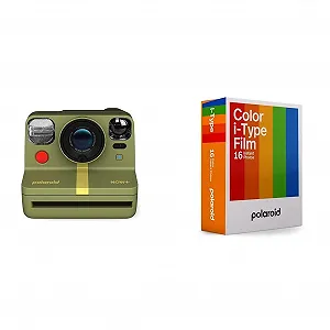 Фотокамера мгновенной печати Polaroid Now+ Gen 2 Forest Green + пленка Colour Film for i-Type Twin Pack - Фото 1