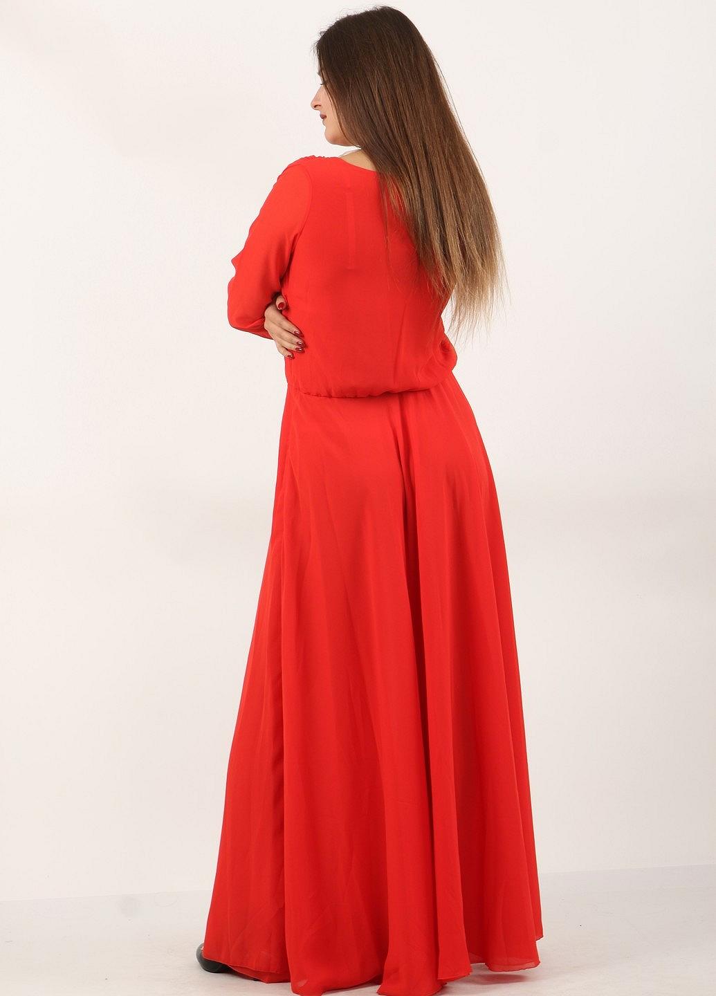 Платье Enna Levoni M Красный (ND-3785-2-Red), фото №4 Платье Enna Levoni M Красный (ND-3785-2-Red), фото №4