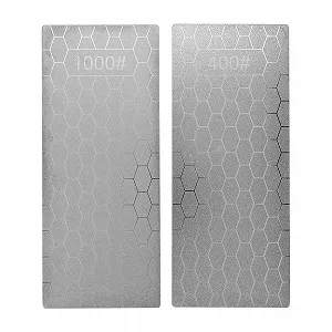 Алмазные точильные камни 2 штуки 400/1000 Grit сотовая поверхность - Фото 1