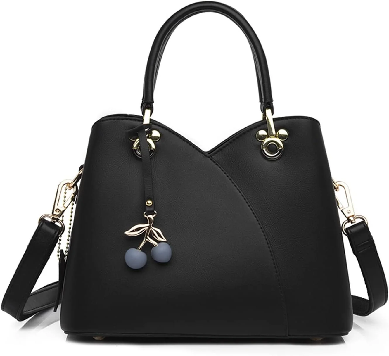 Сумка з верхньою ручкою NICOLE & DORIS Маленька Чорна, фото №1