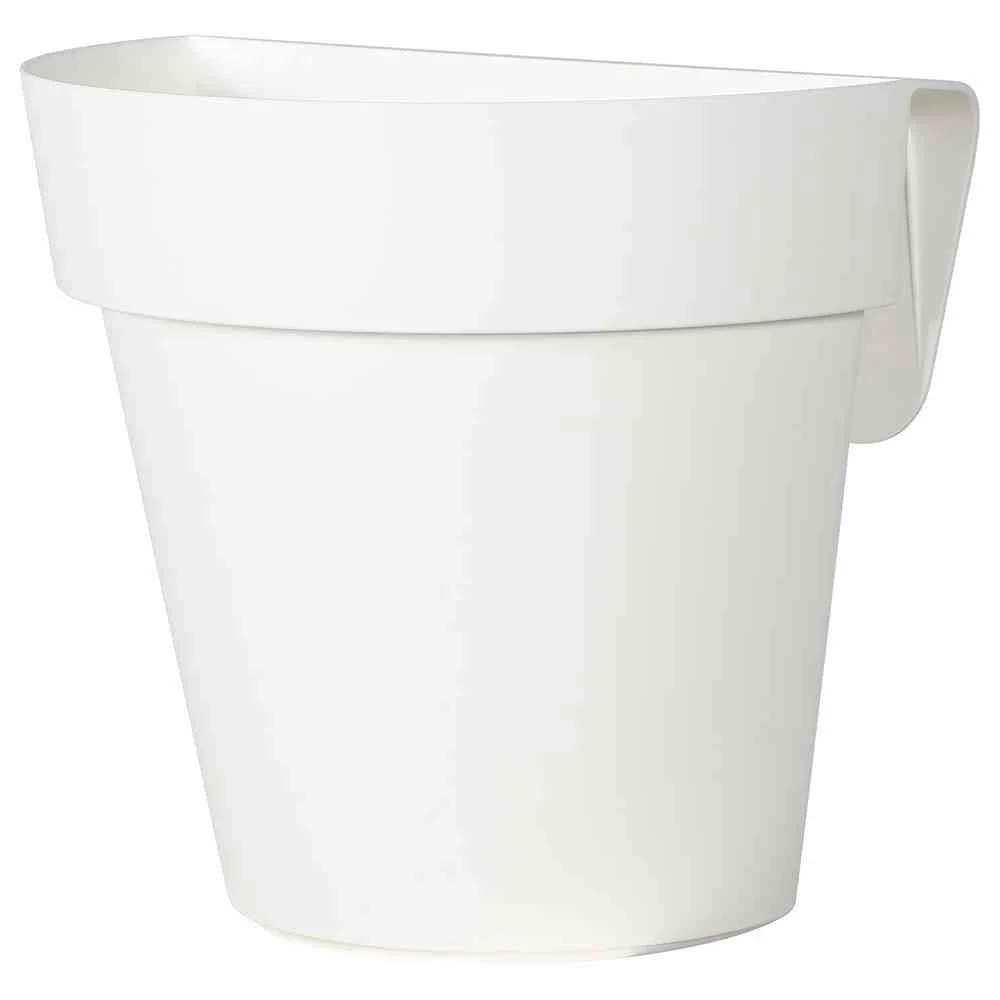 Кашпо EURO 3 PLAST Up з автополивом 25 см Білий, фото №1 Кашпо EURO 3 PLAST Up з автополивом 25 см Білий, фото №1