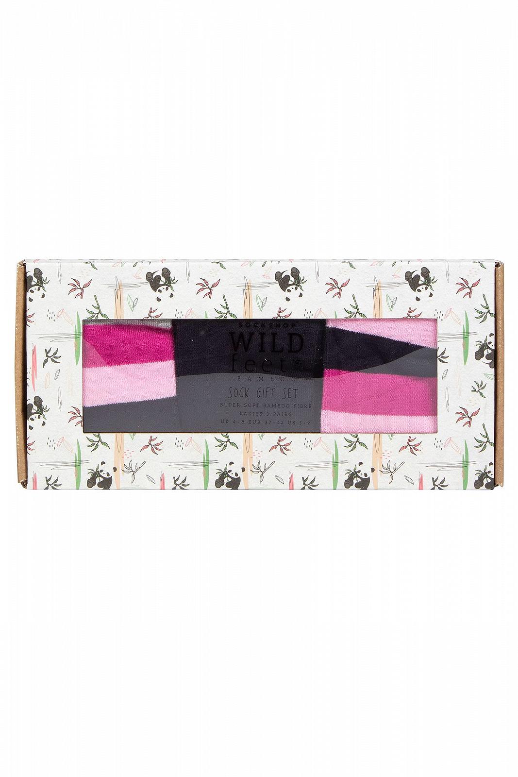 Шкарпетки SockShop Bamboo Набір Wildfeet пакунок з 3 пар, фото №2