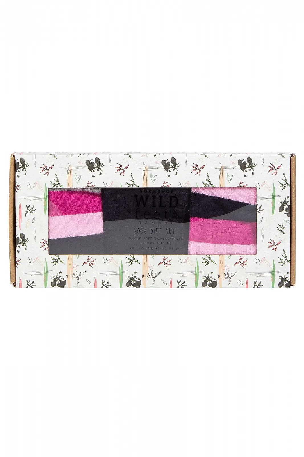 Шкарпетки SockShop Bamboo Набір Wildfeet пакунок з 3 пар, фото №2