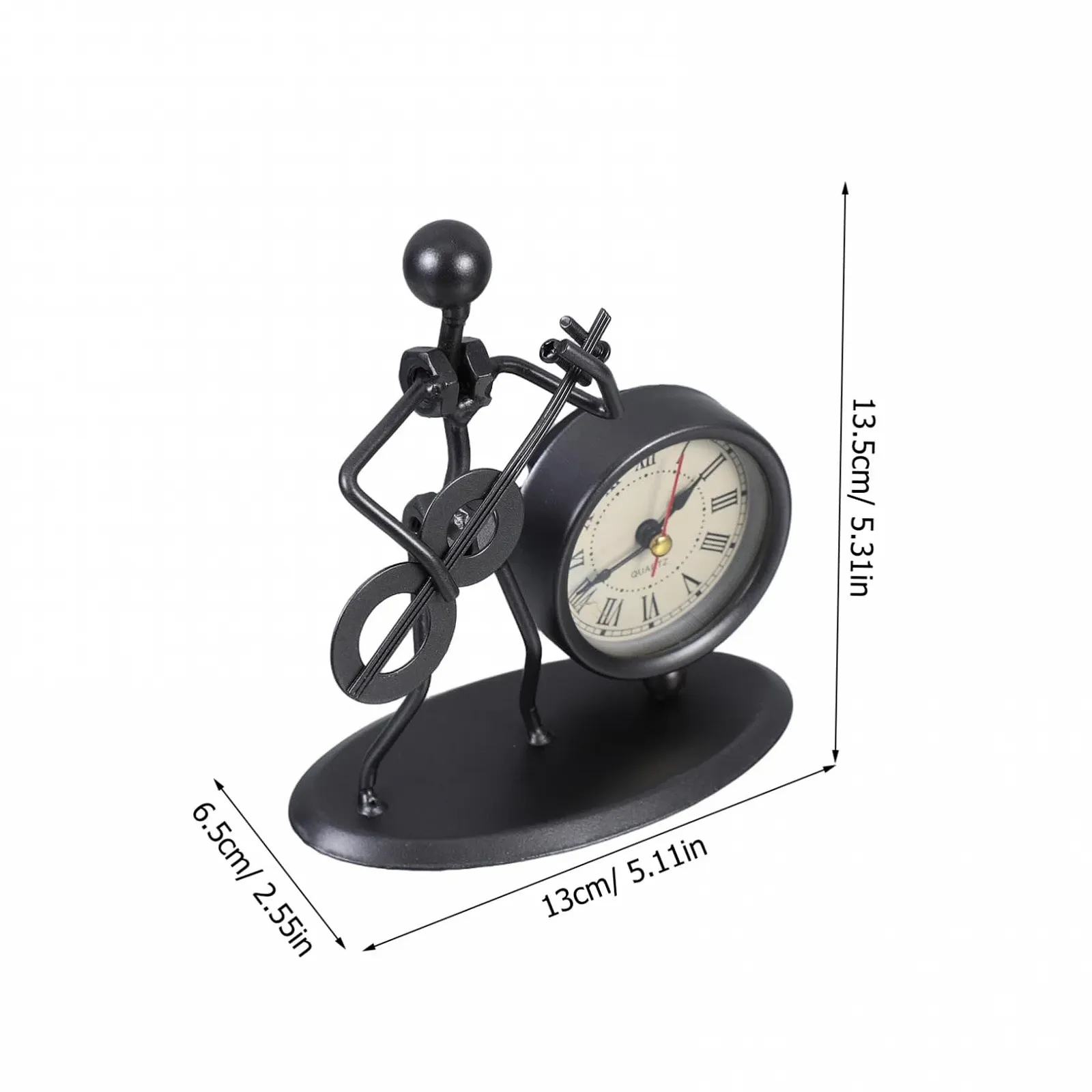 Настільний годинник MUCKLILY Вінтажний настільний Маленький, фото №2 Настільний годинник MUCKLILY Вінтажний настільний Маленький, фото №2