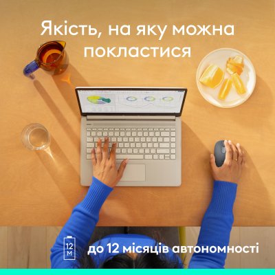 Мышка Logitech M196 Bluetooth Graphite (910-007459), фото №10