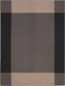 Плед Biederlack Frame Мокка 150 x 200 - Фото 1