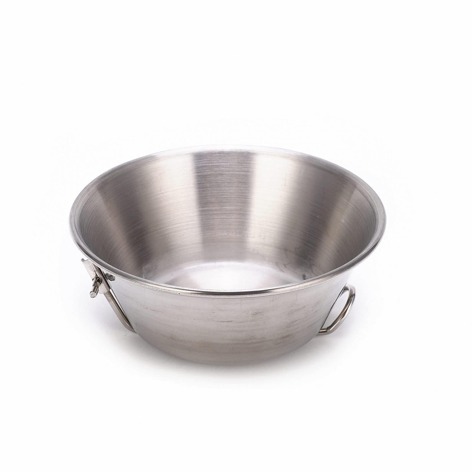 Миски для кемпинга OKAT, складная ручка, коррозионностойкая, из нержавеющей стали, для пикника, походов, для туристов, для пеших прогулок, для приключений, фото №7
