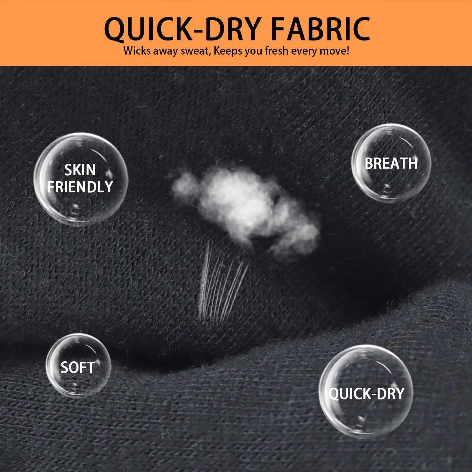 Спортивна Пов'язка на Голову 9 cm Чорний, Білий, фото №3 Спортивна Пов'язка на Голову 9 cm Чорний, Білий, фото №3