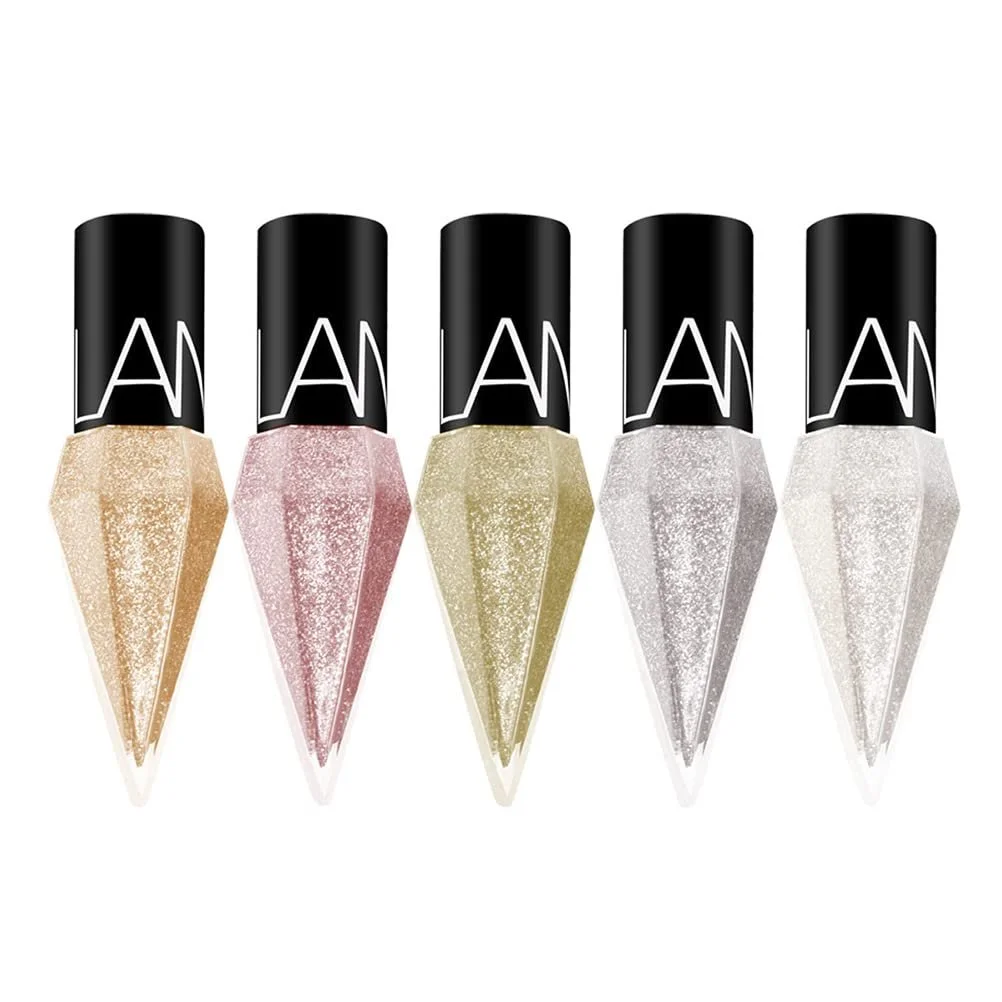 Подводка для глаз WINBST Перламутровая Блестящая, 5 штук Бриллиантовая Жидкая, фото №7