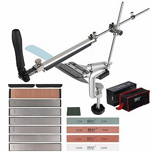 Купити Точильна система для ножів професійна поворотна 360° 14 предметів - Фото 1 Точильна система для ножів професійна поворотна 360° 14 предметів - Фото 1