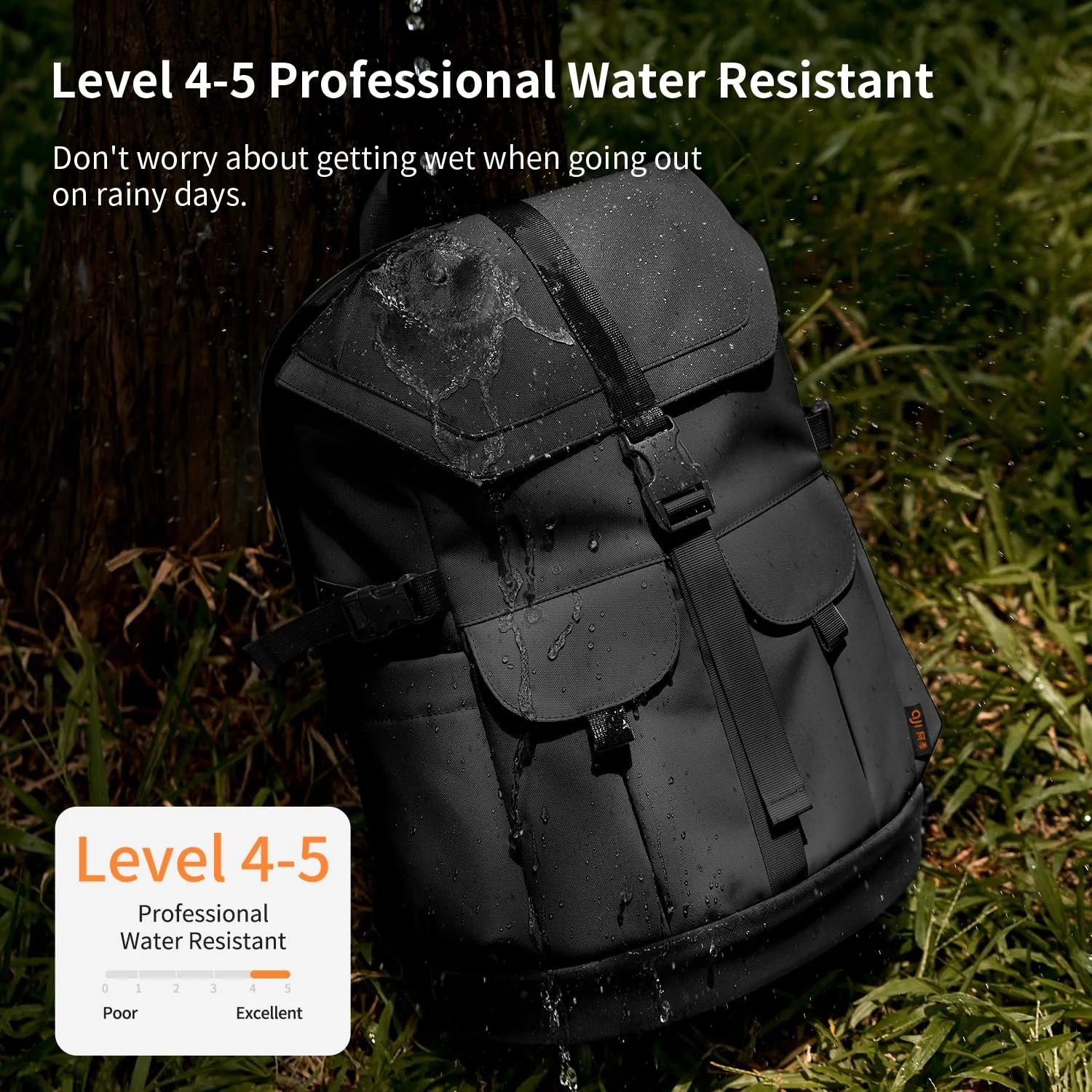 Рюкзак для ноутбука Waterproof Expandable 17 дюймів, фото №4 Рюкзак для ноутбука Waterproof Expandable 17 дюймів, фото №4