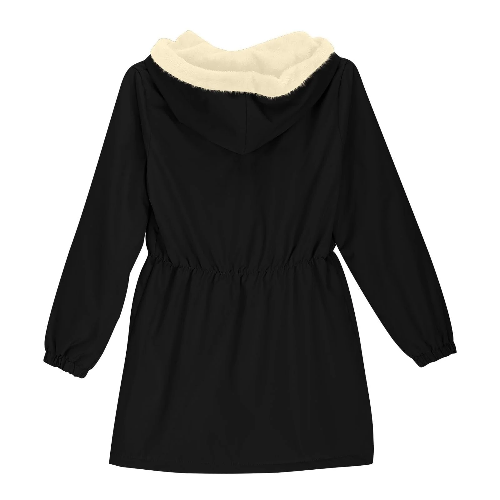 Зимова куртка для підлітків, для дівчат та хлопців, середньої довжини, фото №4