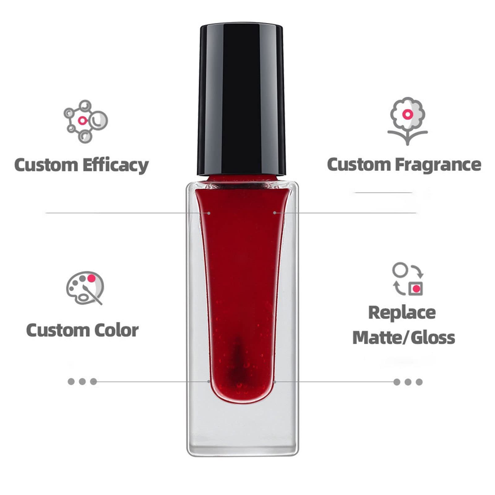 Блиск для губ Trockene Water Mist Lipgloss Powder Blusher зволожуючий Натуральний, фото №2