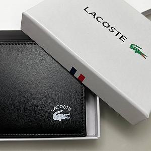 Гаманець чоловічий шкіряний Lacoste synthetic.ua - Фото 1