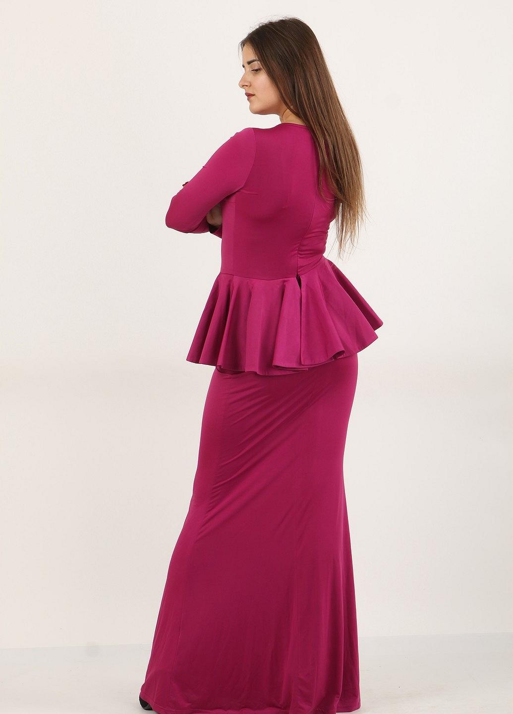 Платье MOZAH S Малиновый (ND-20013-Crimson), фото №4
