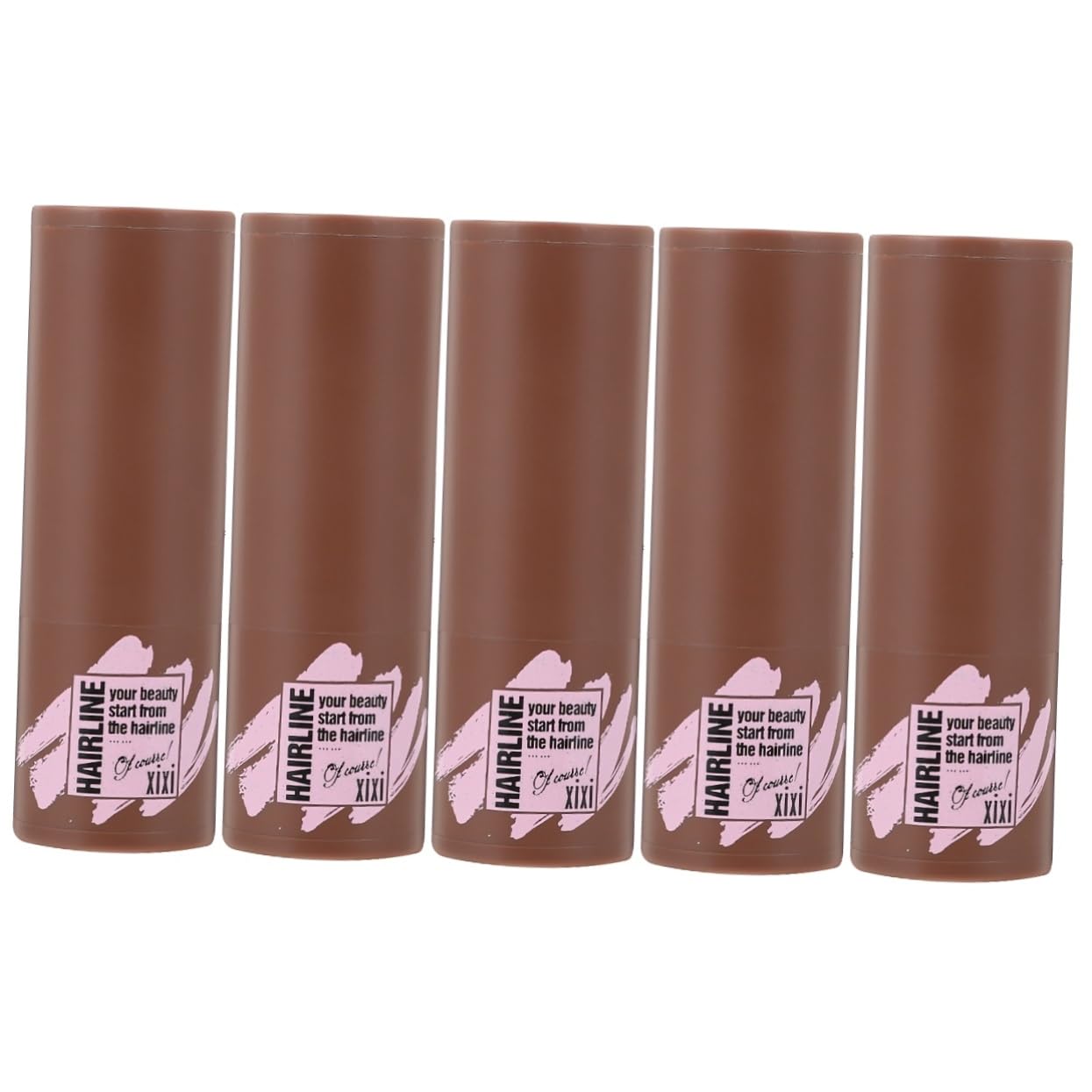 Порошок FOMIYES Пакет з 5 шт Пензлик для волосся для красивих брів Ретельне затінення губка для жінок косметичний порошок для покращення лінії волосся закріплюючий порошок, фото №1