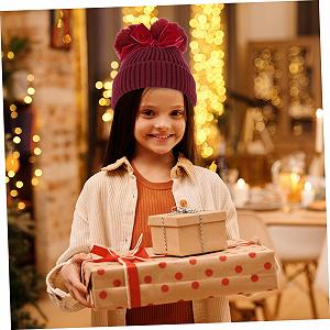 Вязаная шапка WRITWAA для детей, теплая synthetic.ua - Фото 1