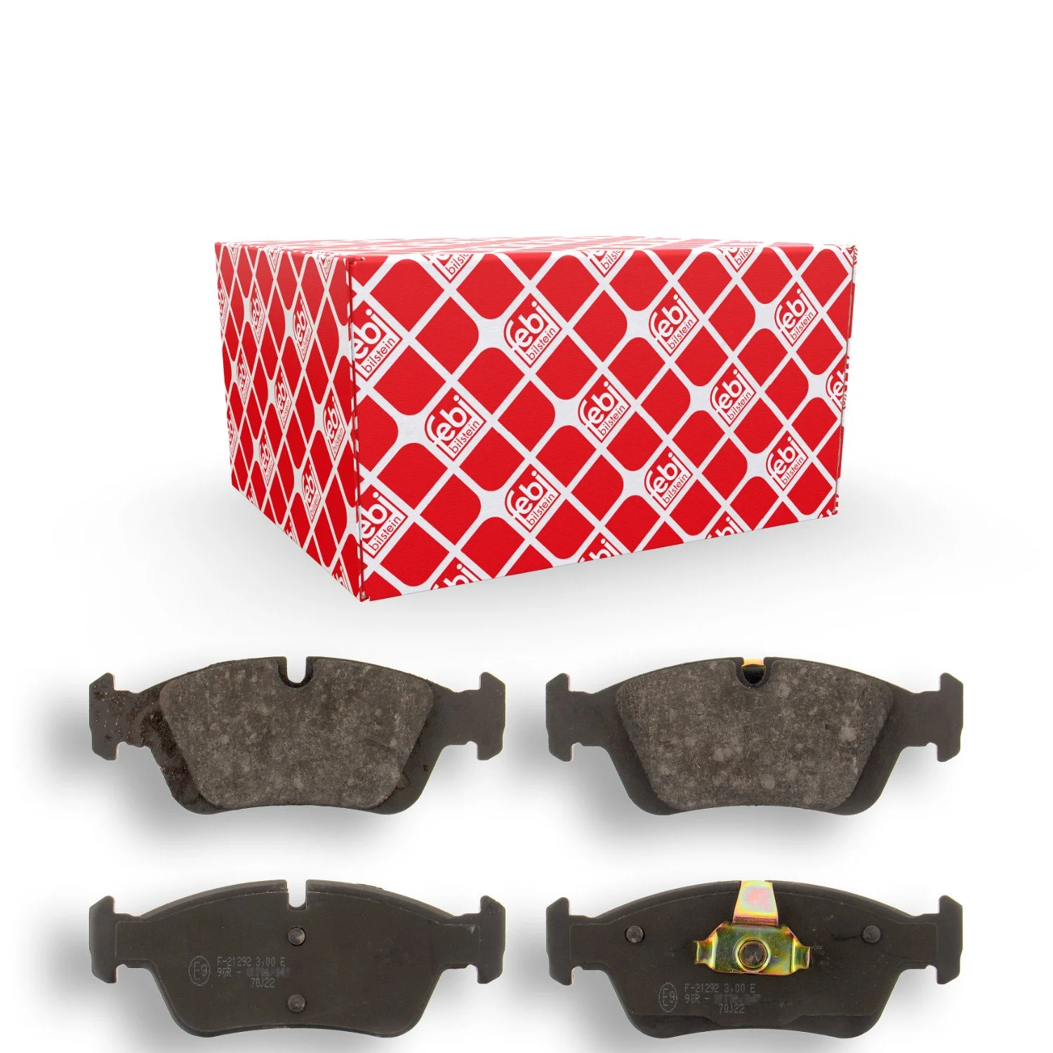 Комплект гальмівних колодок дискових FEBI BILSTEIN 16343 для BMW передній міст, фото №1