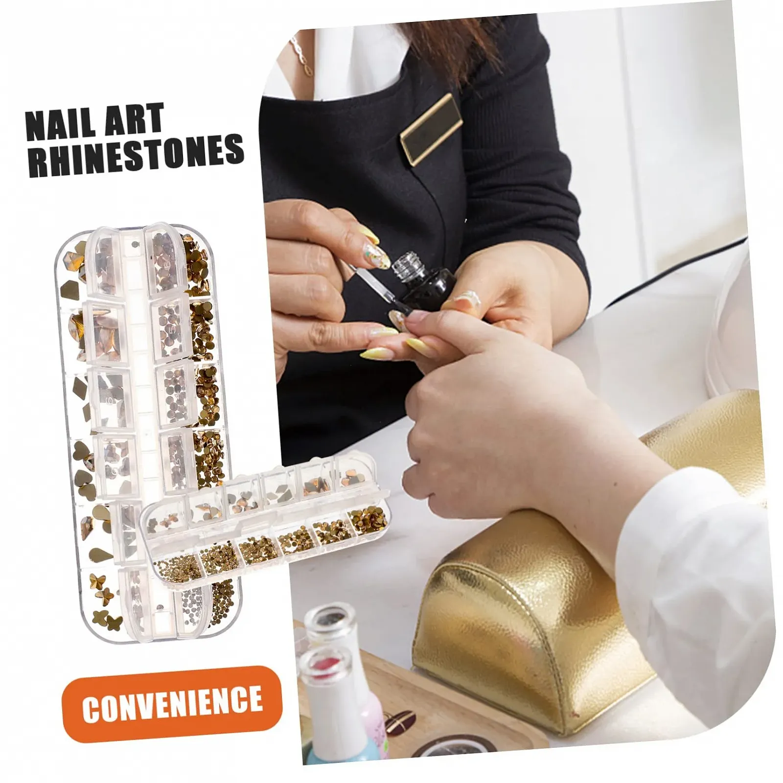 Стразы для ногтей Healeved, 12 сеток, для DIY, для ногтей, макияжа глаз, художественных проектов, головных уборов, ювелирных изделий, обуви, сумок, свадебных аксессуаров, фото №9