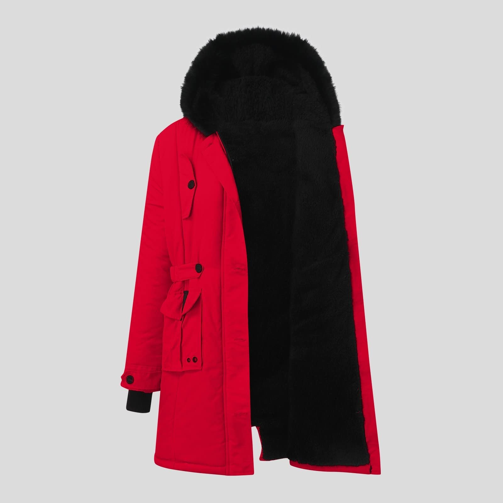 Жіноча зимова куртка з капюшоном, фото №3 Жіноча зимова куртка з капюшоном, фото №3