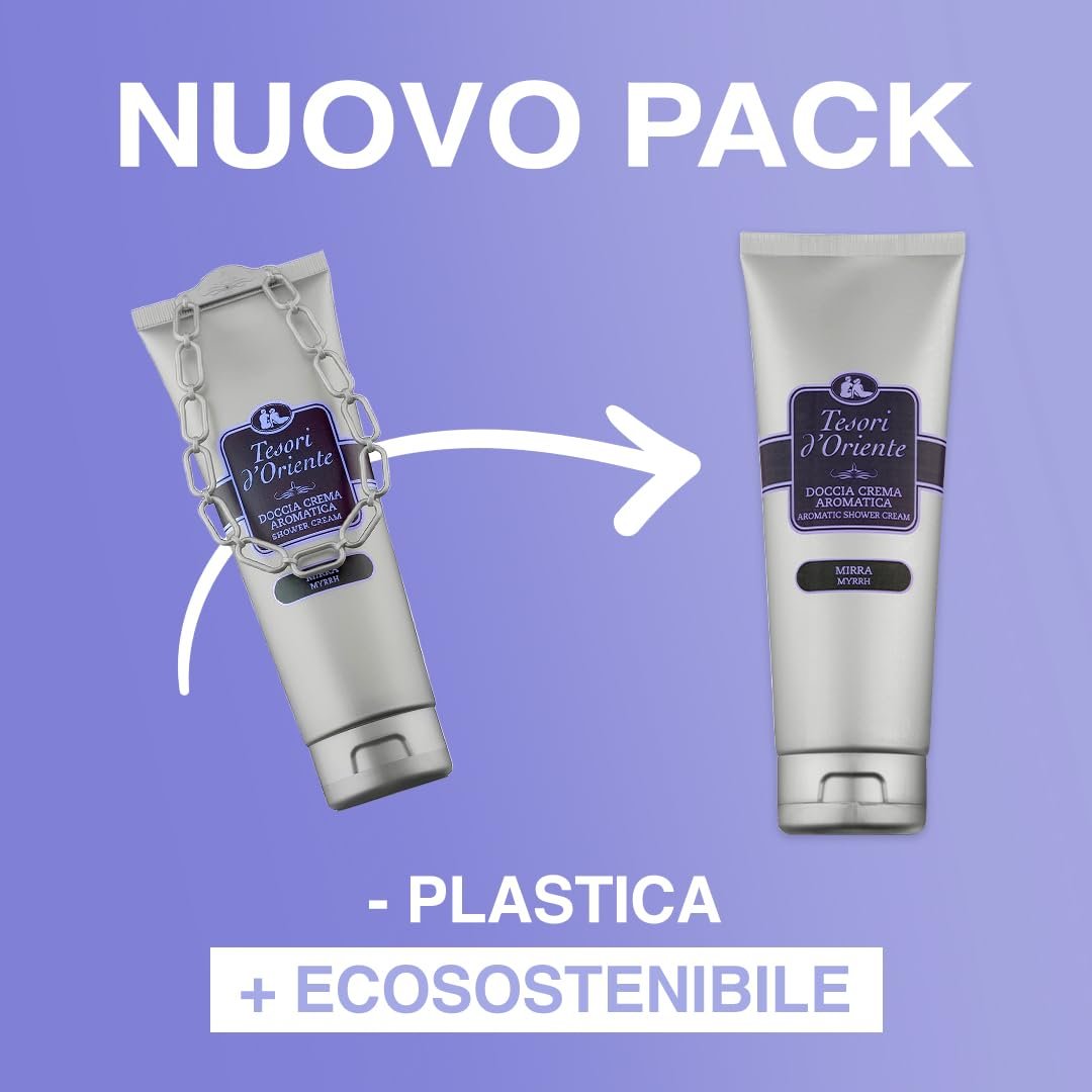 Гель для душу TESORI D'ORIENTE Mirra 250 мл, фото №3