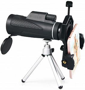 Телескоп HZYDD 10X42 Classic с держателем для телефона и штативом - Фото 1