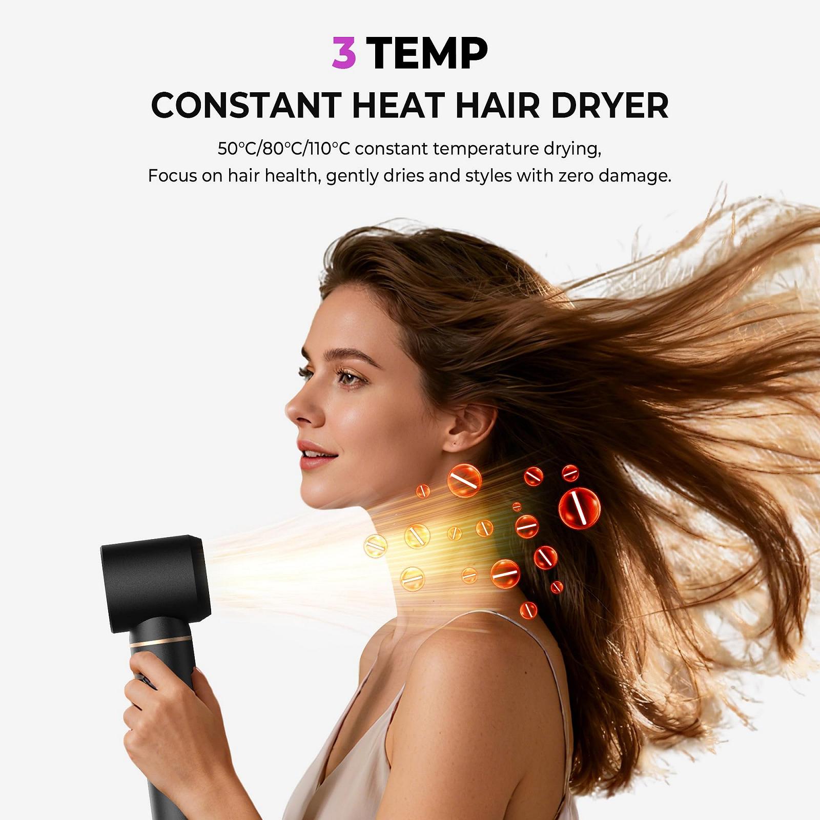 Стайлер для волосся UMIGA 5-in-1 Airstyler 1000 Вт Чорний, фото №3 Стайлер для волосся UMIGA 5-in-1 Airstyler 1000 Вт Чорний, фото №3