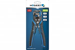 Автоматичні Плоскогубці та кусачки HÖGERT TECHNIK 210 мм 0.05-10 мм² SK5 Steel з функцією кримпера synthetic.ua - Фото 1