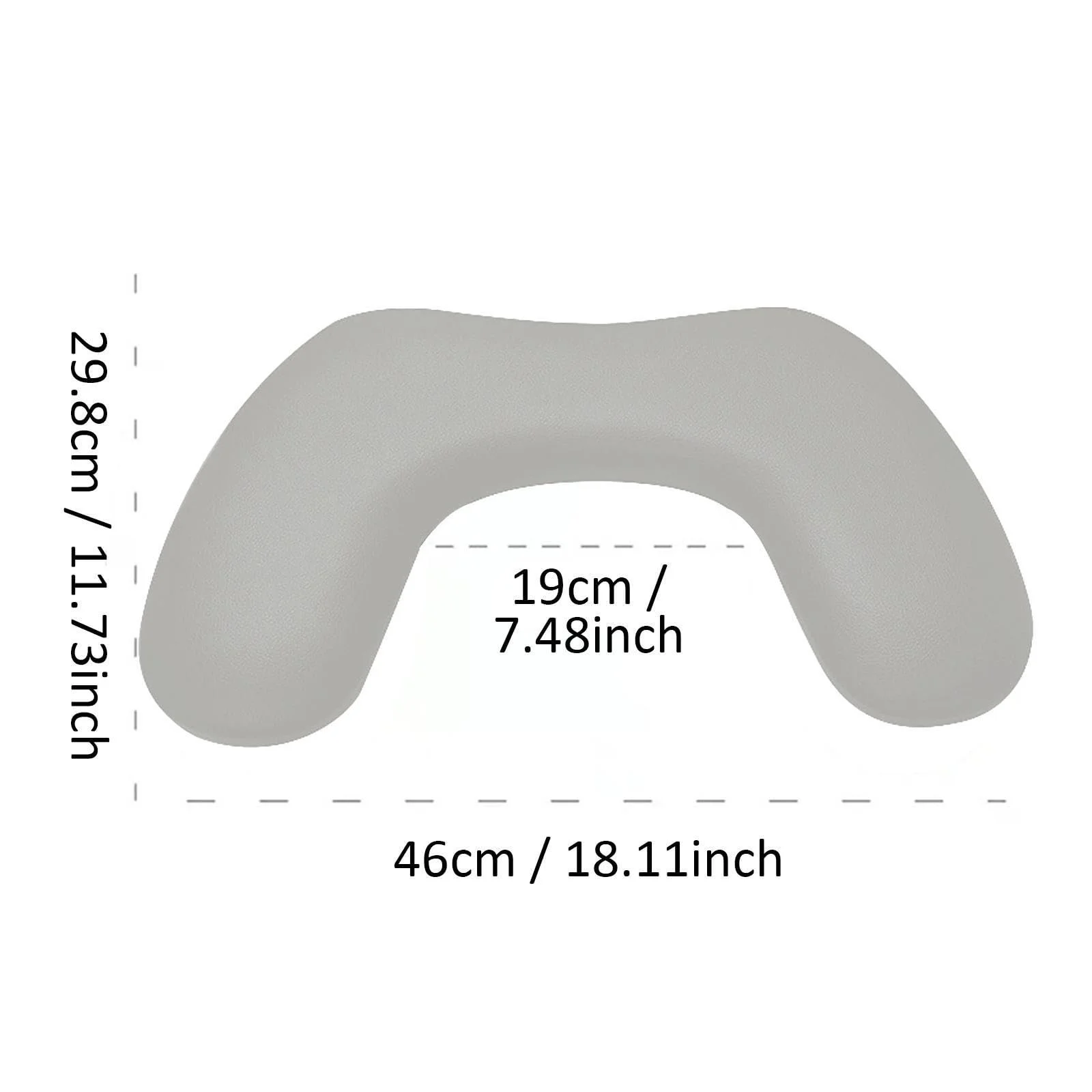 Підставка для рук U-подібна Generic, регульована по висоті, фото №5