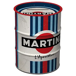 Скарбничка Nostalgic-Art Martini L'Aperitivo Racing Stripes металева 600 мл - Фото 1