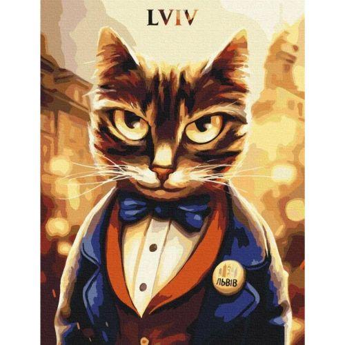 Картина по номерам Котик Мэр Марианна Пащук [tsi200698-ТSІ], фото №1
