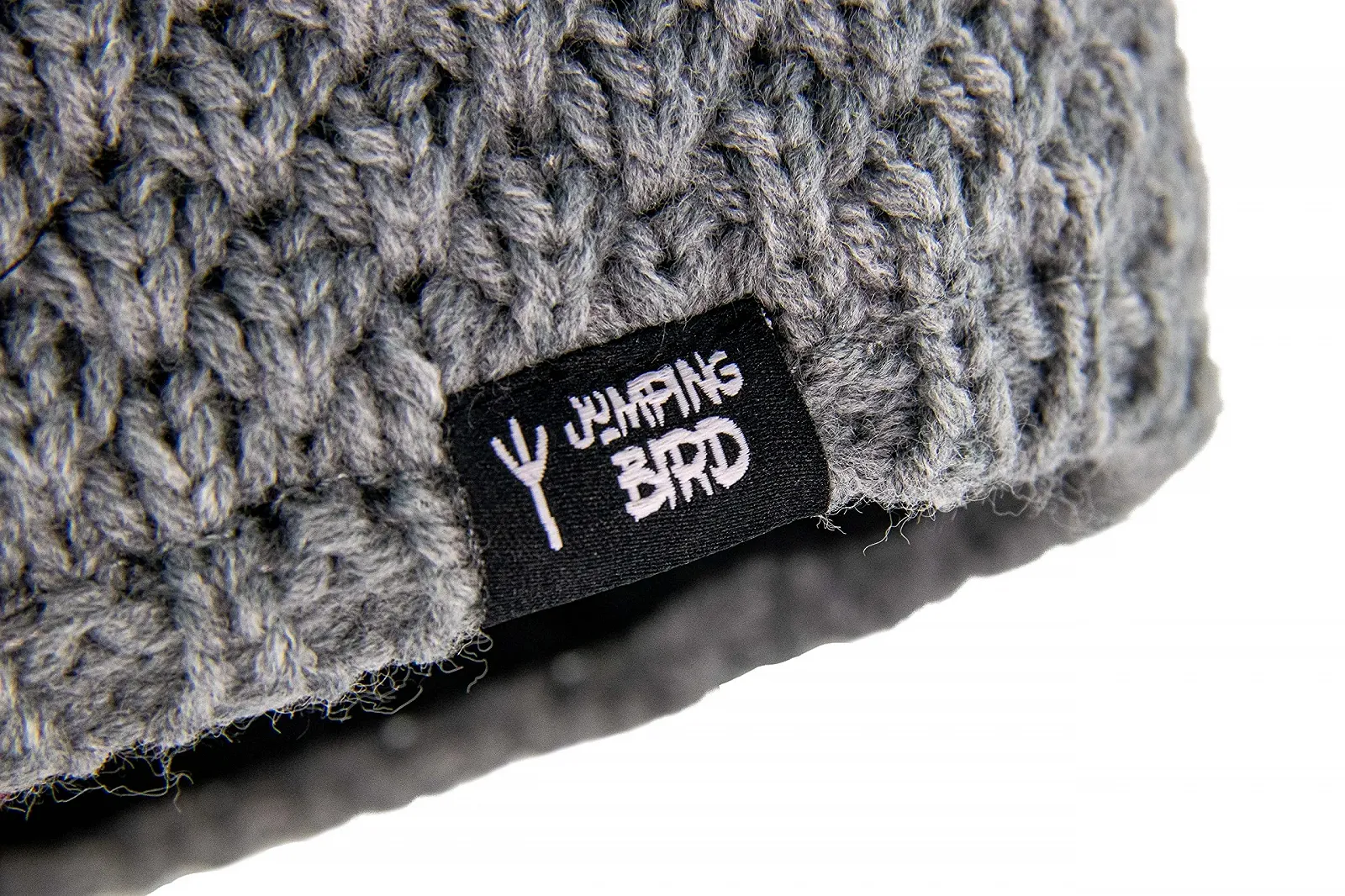 В'язана зимова пов'язка на голову Jumping Bird з флісовою підкладкою, фото №3 В'язана зимова пов'язка на голову Jumping Bird з флісовою підкладкою, фото №3