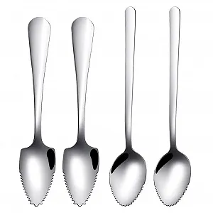 Ложка для грейпфрута з нержавіючої сталі - Фото 1