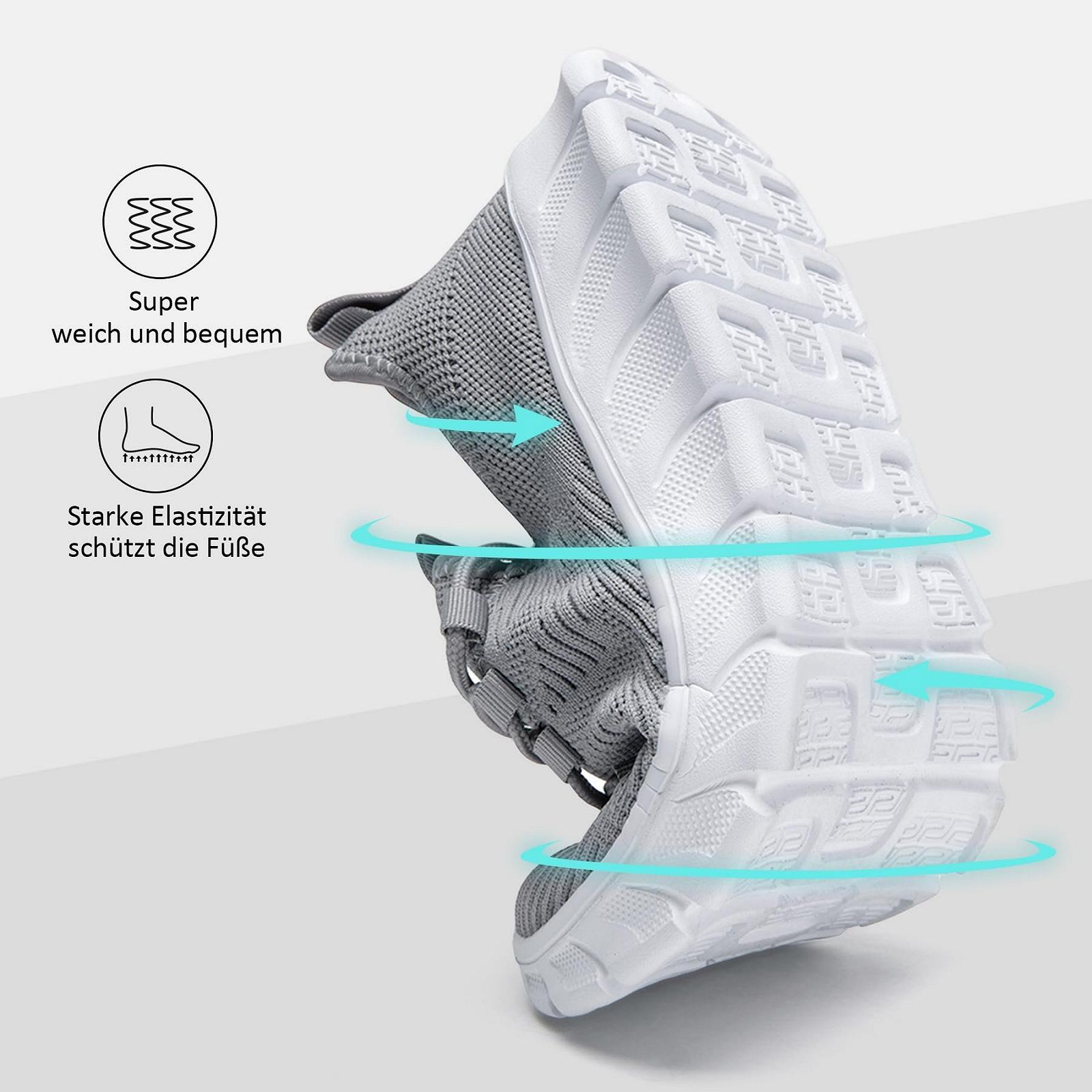 Кроссовки YRLTYO Мужская обувь для бега Спортивная обувь Кроссовки для хайкинга Дышащие Легкие Слипоны Мужские теннисные туфли, фото №2