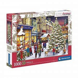 Пазл Clementoni Christmas Village 81503 1000 деталей 70 x 50 см для дорослих - Фото 1